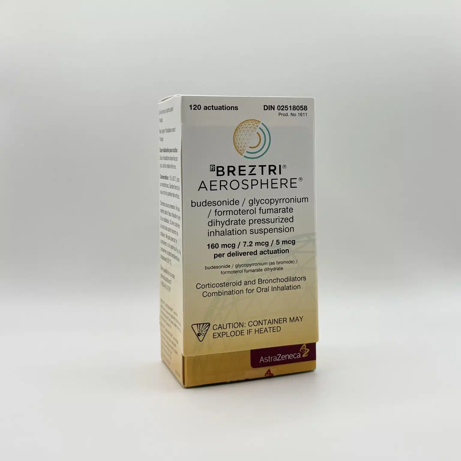 Breztri Aerosphere (Budesonide/Glycopyrronium/Formoterol Fumarate Dihydrate) Breztri Aerosphere (Budesonide/Glycopyrronium/Formoterol Fumarate Dihydrate)